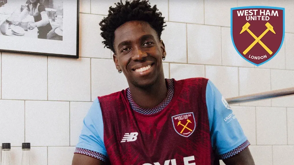 Adama Boiro has joined West Ham on a season-long loan from Athletic Club with an option to buy.