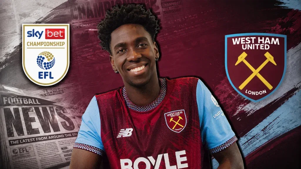 New West Ham left-back Adama Boiro, whose statistics reveal an adventurous and attack-minded defender.