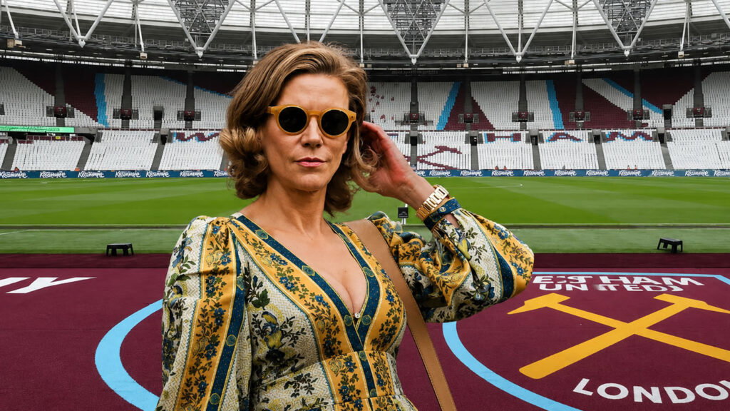 Amanda Staveley during reported interest in investing in West Ham United.