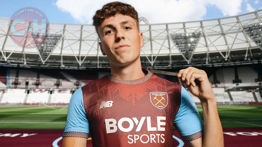 Celtic midfielder Arne Engels, who is West Ham recruitment director Nils Koppen's leading midfield transfer target.