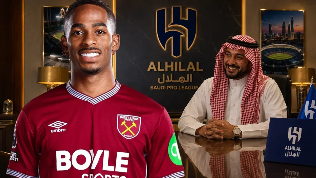 Crysencio Summerville is set to leave West Ham for Saudi Pro League side Al Hilal in a deal worth up to £65 million.