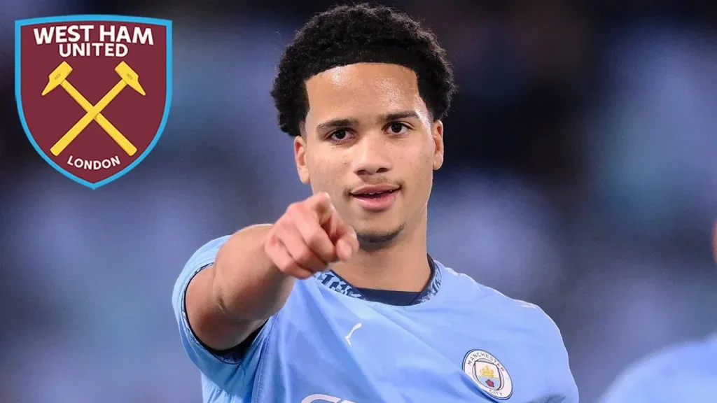 Former West Ham academy midfielder Divine Mukasa, who returned on loan from Manchester City.