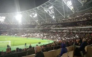 Image for Thousands missing from London Stadium