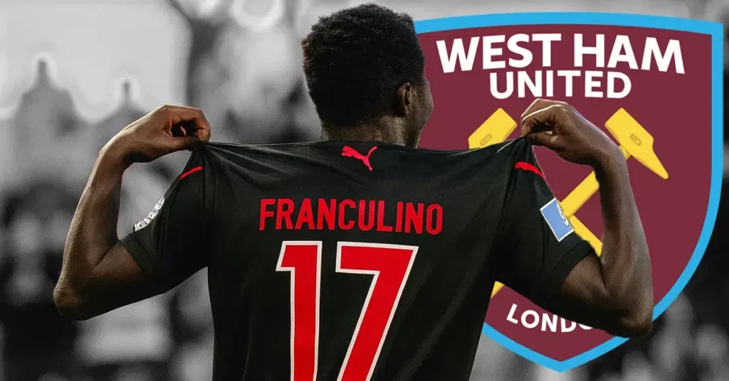 Franculino Djú celebrates scoring by showing his name