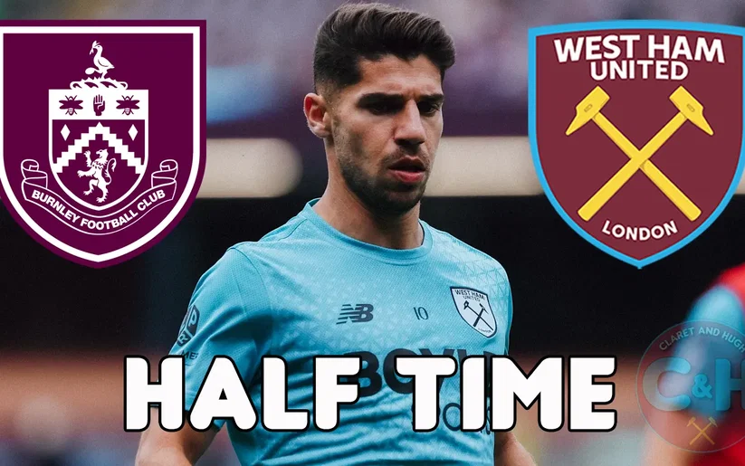 Image for Burnley 0 West Ham 1 Half-Time: Kilman Header Gives Hammers The Lead
