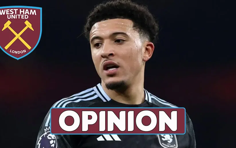 Image for Why West Ham Must Resist The Temptation Of Jadon Sancho