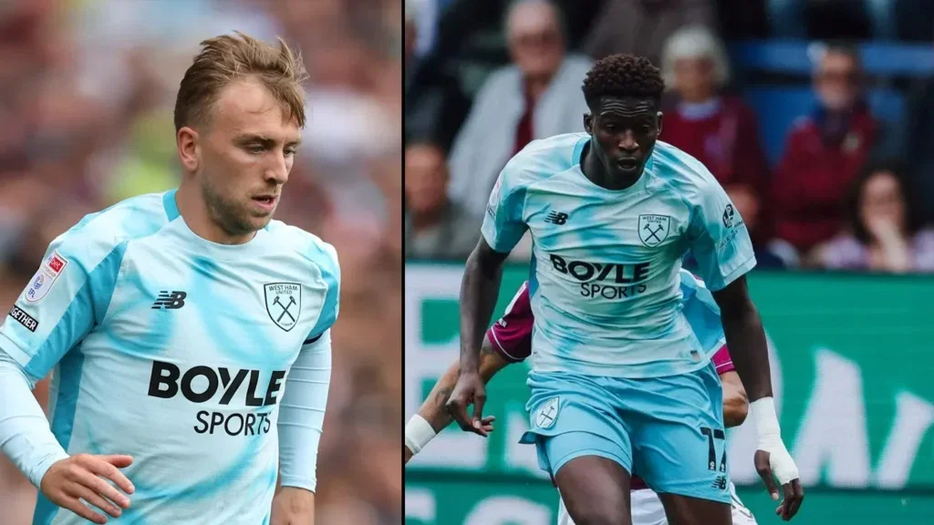 Bowen and Mohammadou Kante against Burnley