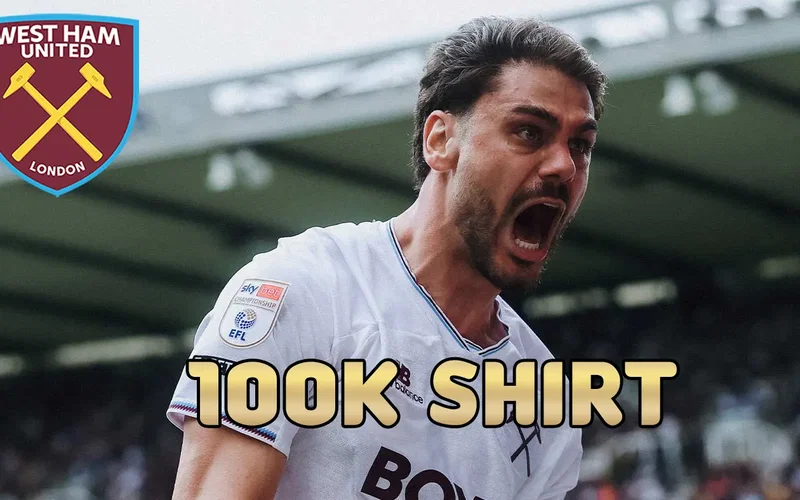 Image for “How Much?” West Ham v Millwall Shirt Sells For Absolutely Insane £100,000