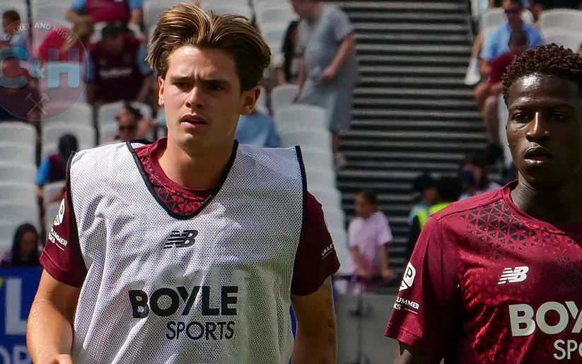 Image for West Ham Wonderkid’s Emotional Message After Dream Debut