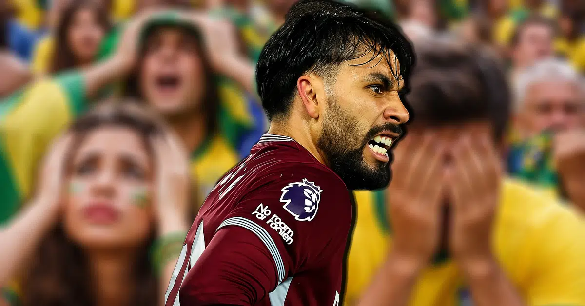 Lucas Paqueta and upset Brazil fans