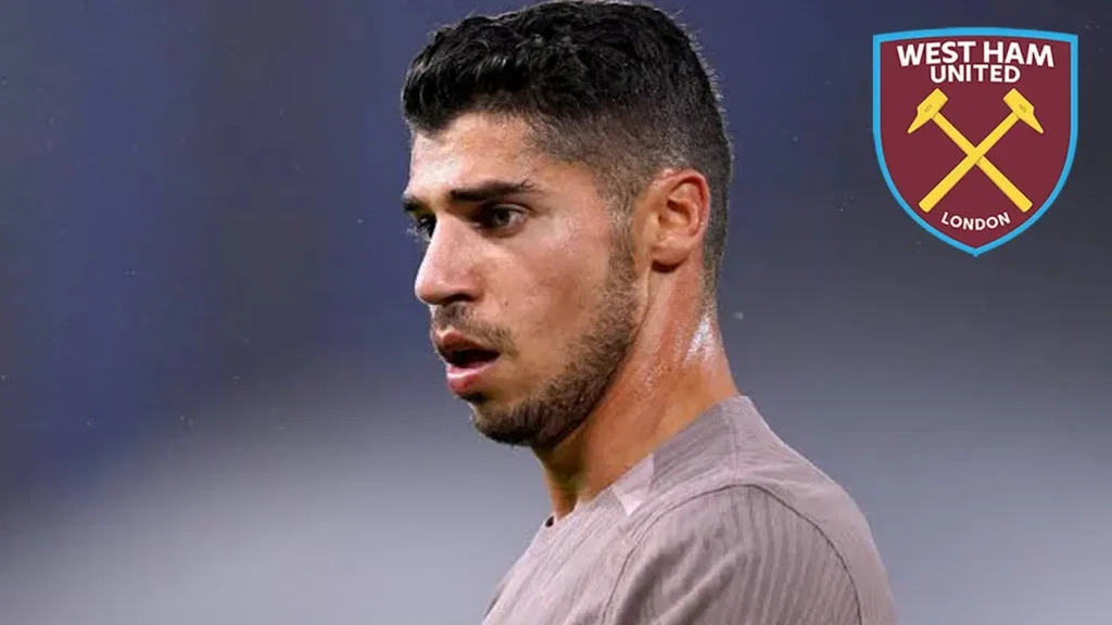 Manor Solomon in action for Israel during their 3–0 defeat to the Republic of Ireland