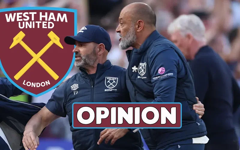 Image for Nuno Tactics | England Defeat Triggered My West Ham PTSD