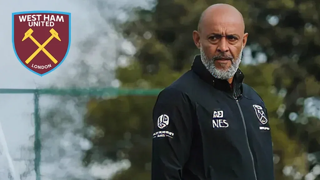 Nuno takes West Ham training