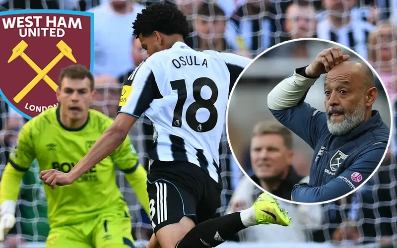 Image for Newcastle 3-1 West Ham Player Ratings as Nuno’s Tactical Gamble Backfires