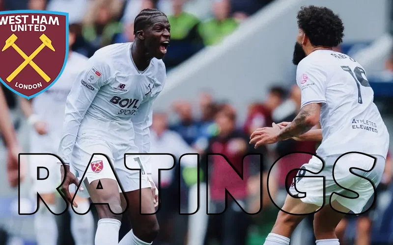 Image for Millwall 2-2 West Ham Player Ratings: Kanté Sees Red in Incredible Comeback