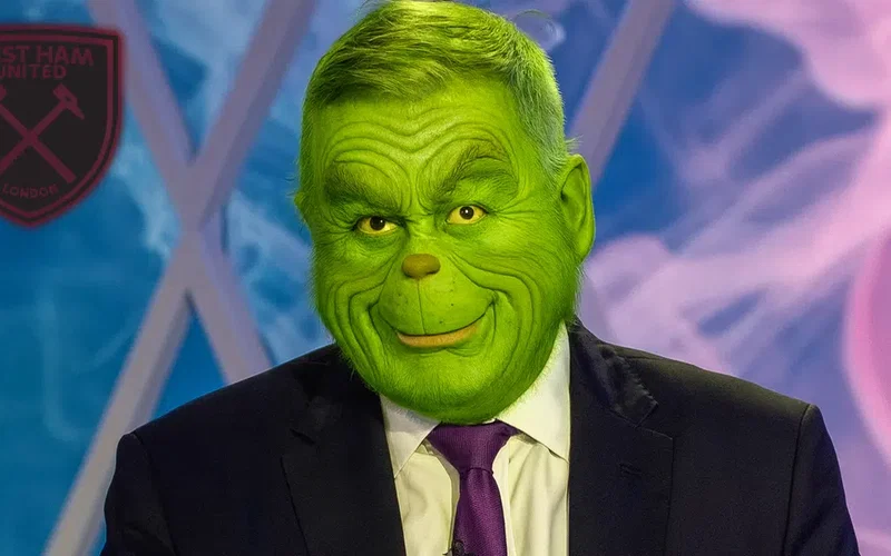 Image for Richard Keys Turns Full Grinch With Another Christmas Dig at West Ham