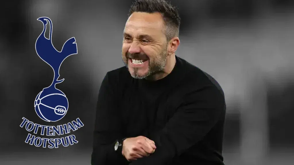 roberto de zerbi celebrates