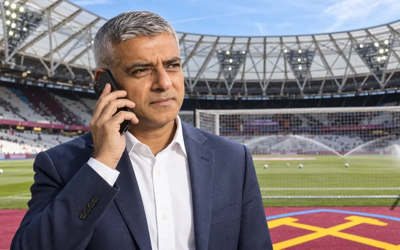 Image for Sadiq Khan Tells West Ham: Make Me an Offer I Can’t Refuse