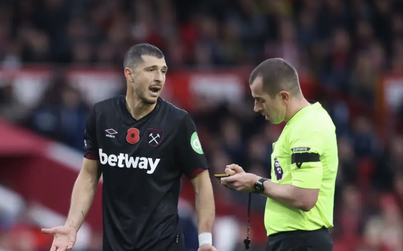 Image for VAR Missed TWO More Hammers Red Cards