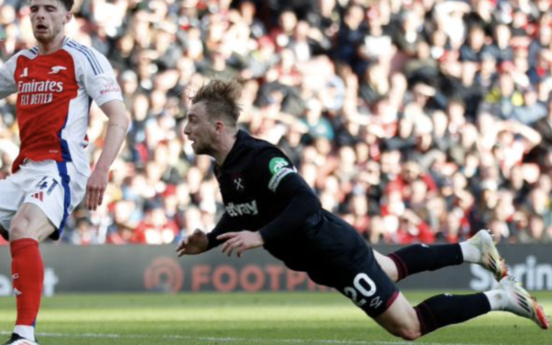 Image for Arsenal 0 – 1 West Ham | Half time at the Emirates