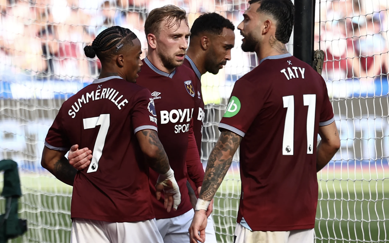 Image for West Ham relegated despite 3- 0 last day win over Leeds United