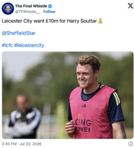West Ham's defensive target Harry Souttar