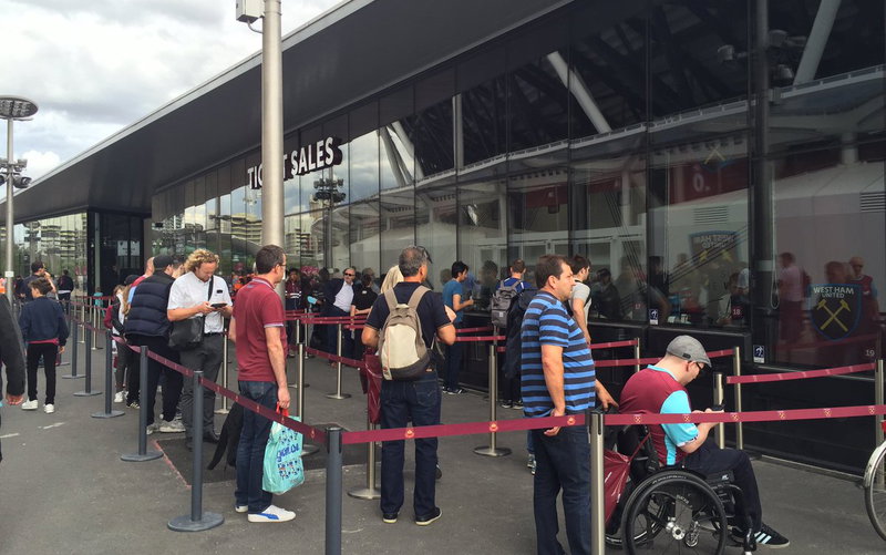 Image for West Ham plumbs new depths of ticketing chaos | Baby forced to buy a £41 ticket