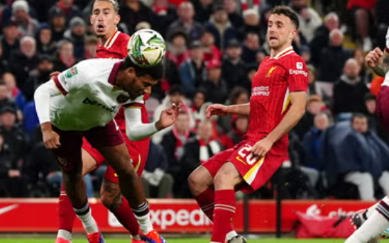 Image for Liverpool v West Ham: Half Time Report
