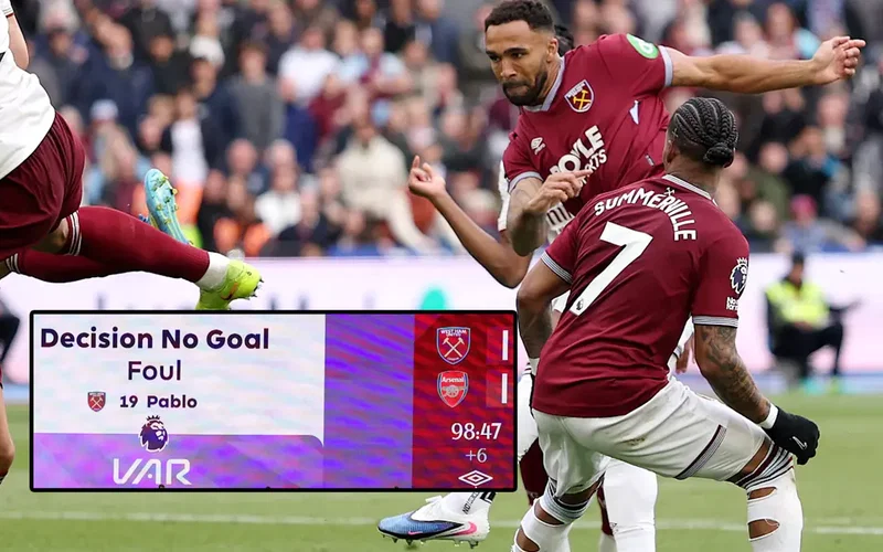 Image for “Double Standards” West Ham VAR Fury Grows As Peter Schmeichel Calls Out Arsenal