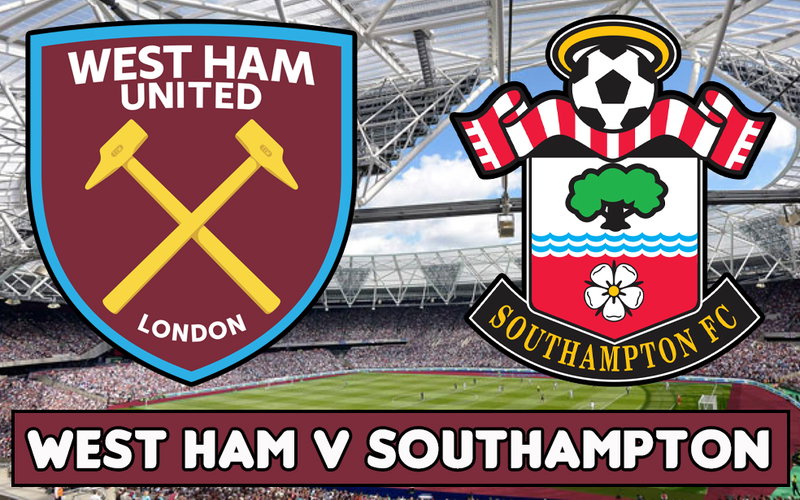 Image for West Ham v Southampton | Line up announced-three changes