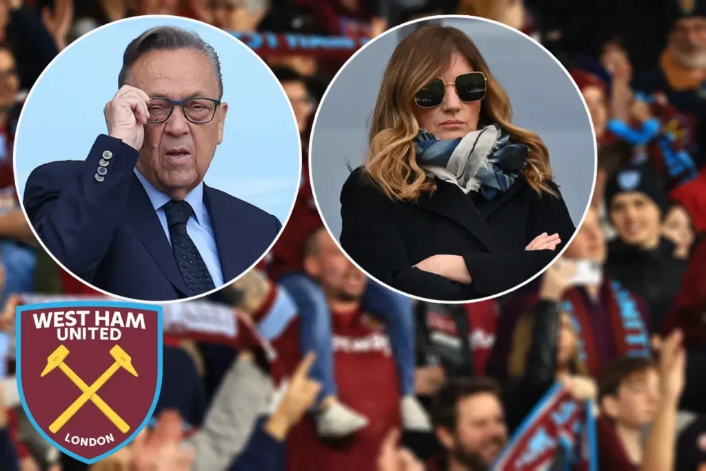 Karren Brady and David Sullivan