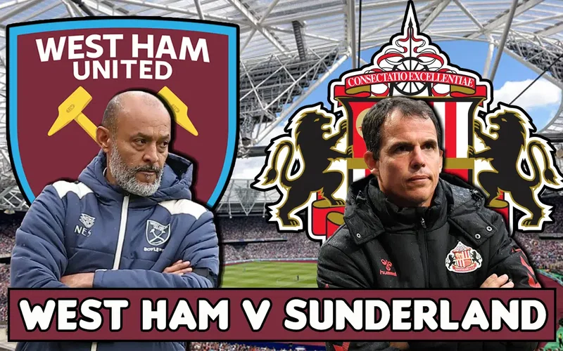 Image for West Ham v Sunderland | Goals, Line ups, predictions