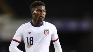Valencia and USA midfielder Yunus Musah has been linked with a move to West Ham as Declan Rice's replacement 