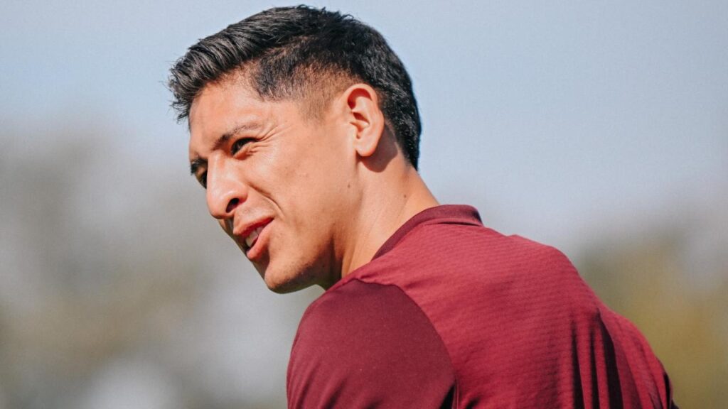 West Ham midfielder Edson Álvarez, who has issued a statement categorically denying allegations made against him.