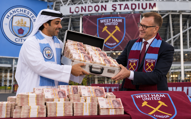 Image for Forget the trophies : West Ham fans want harsher Manchester City sanctions