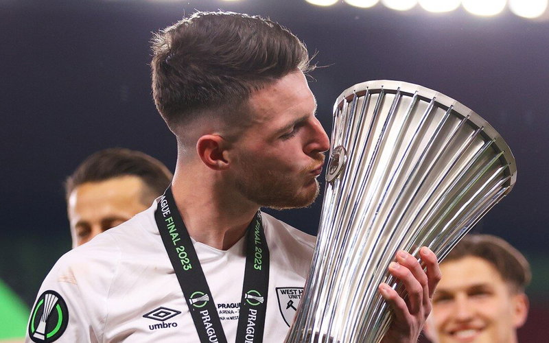 Image for West Ham fans taken aback by Declan Rice’s social media post